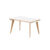 White/Natural Wood