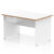 White/Natural Wood
