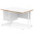 White/Natural Wood