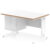 White/Natural Wood