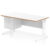 White/Natural Wood