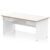 White/Natural Wood
