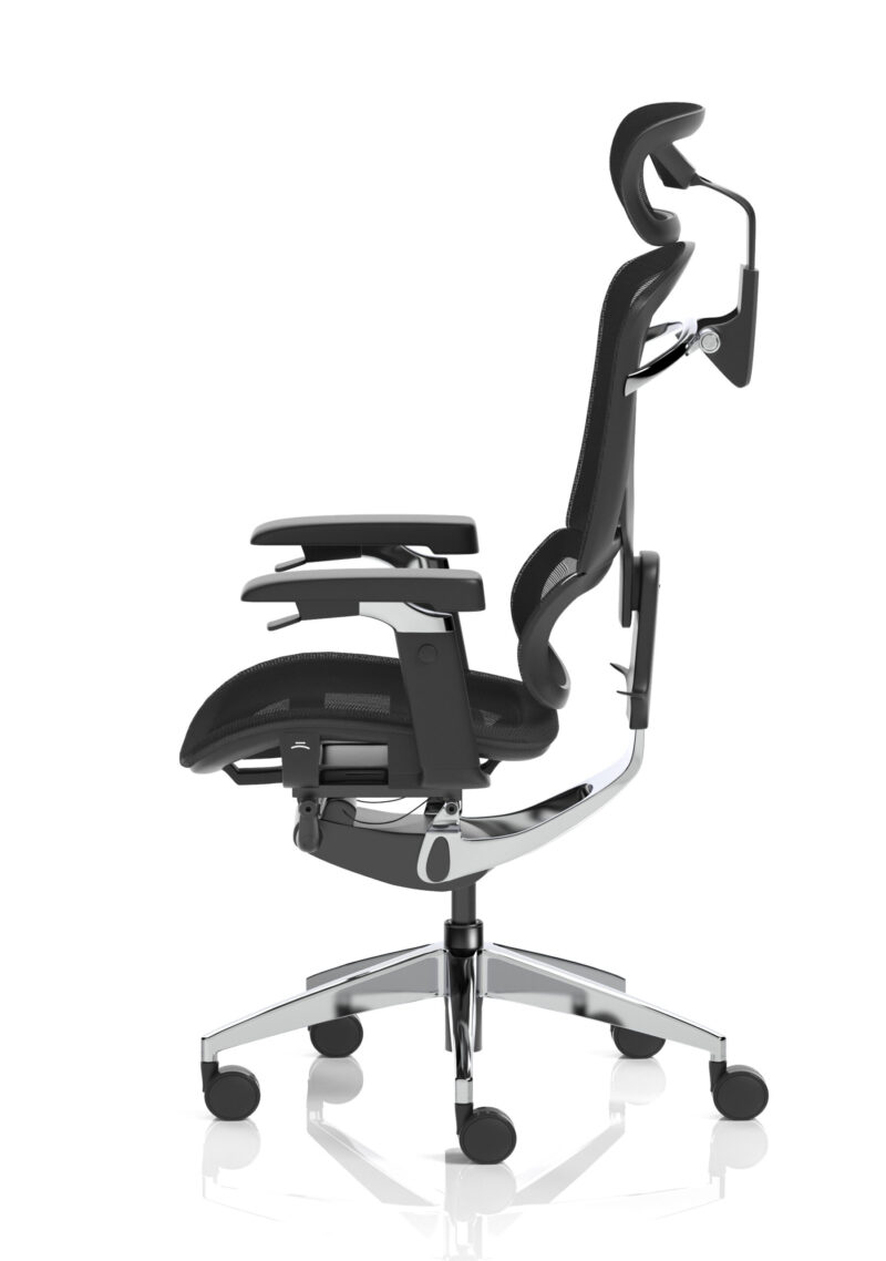 Ergo Click Plus High Back Ergonomic Posture Office Chair with Arms and Headrest - Image 12