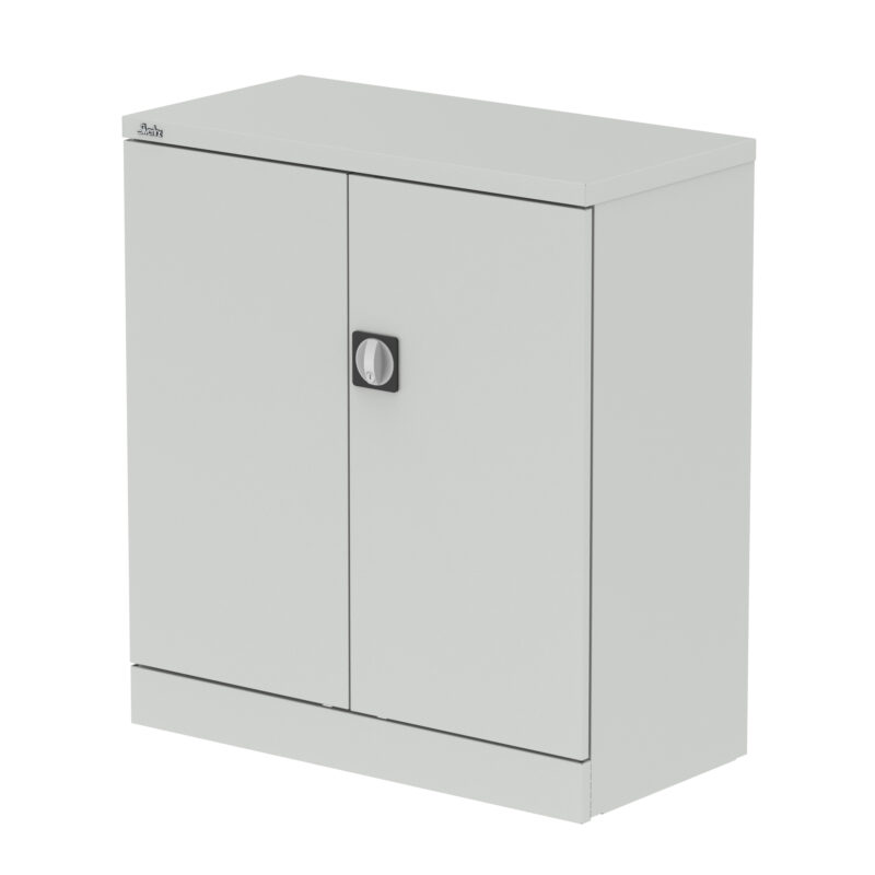 Qube Stationery 2-Door Cupboard With Shelves - Image 2