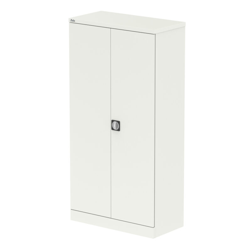 Qube Stationery 2-Door Cupboard With Shelves - Image 6