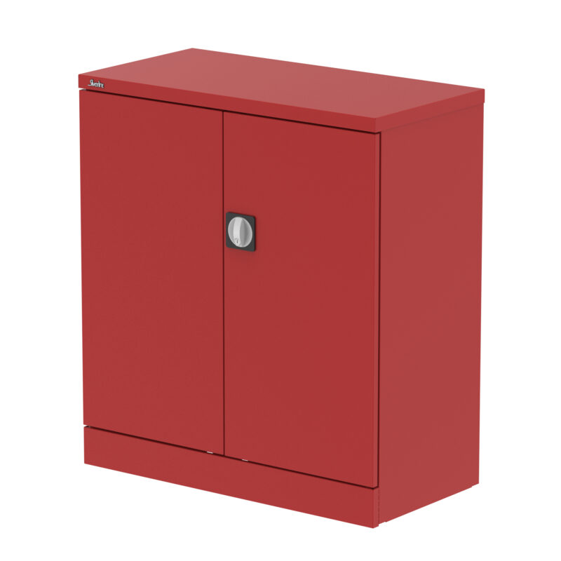 Qube Stationery 2-Door Cupboard With Shelves - Image 11