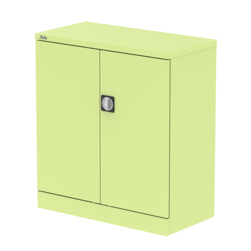Qube Stationery 2-Door Cupboard With Shelves - Image 13