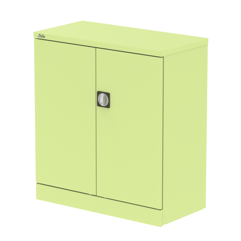 Qube Stationery 2-Door Cupboard With Shelves - Image 13