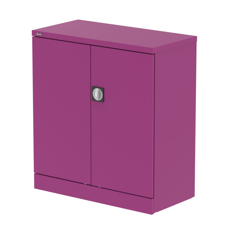 Qube Stationery 2-Door Cupboard With Shelves - Image 17