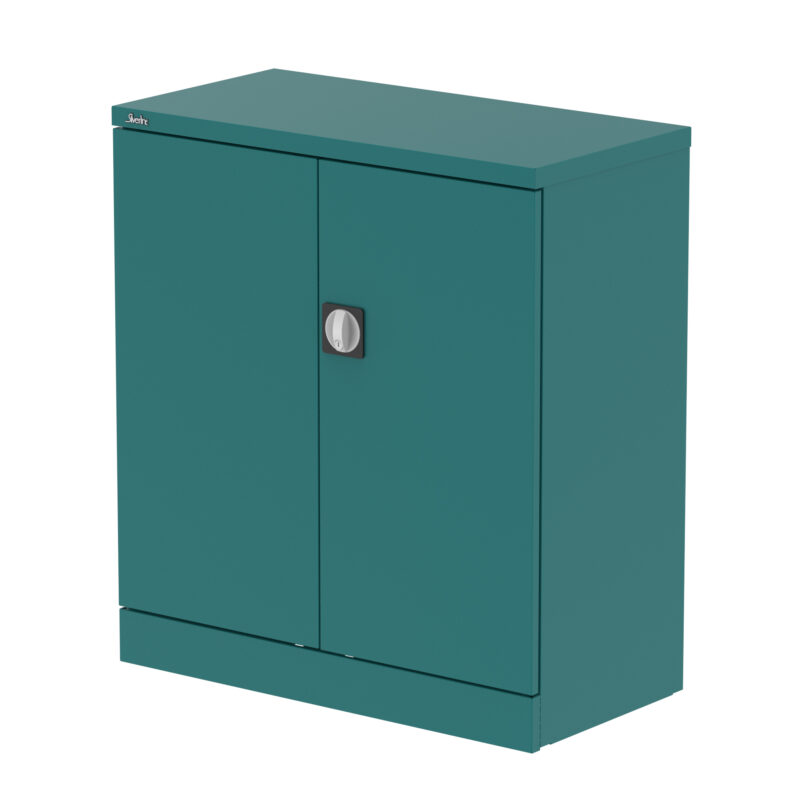 Qube Stationery 2-Door Cupboard With Shelves - Image 18
