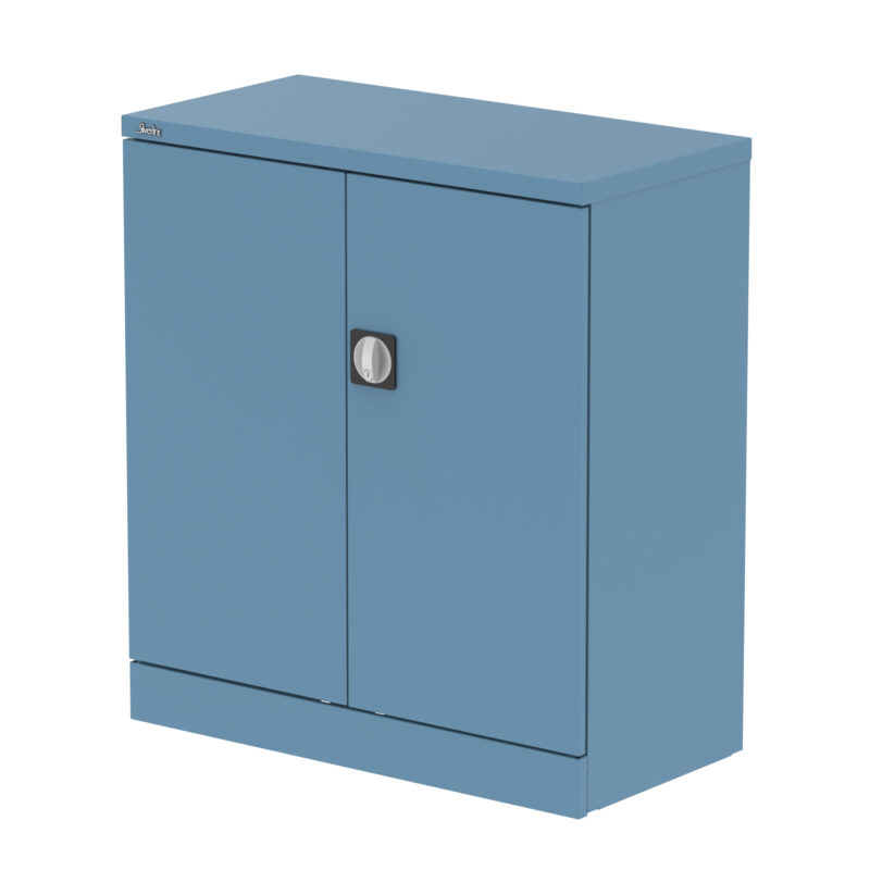 Qube Stationery 2-Door Cupboard With Shelves - Image 21