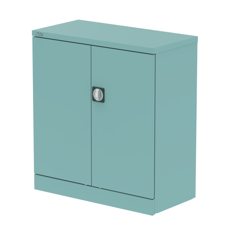 Qube Stationery 2-Door Cupboard With Shelves - Image 22