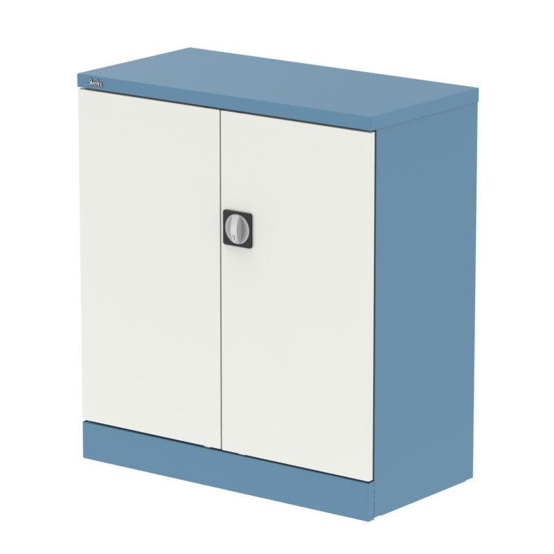 Qube Stationery 2-Door Cupboard With Shelves - Image 26
