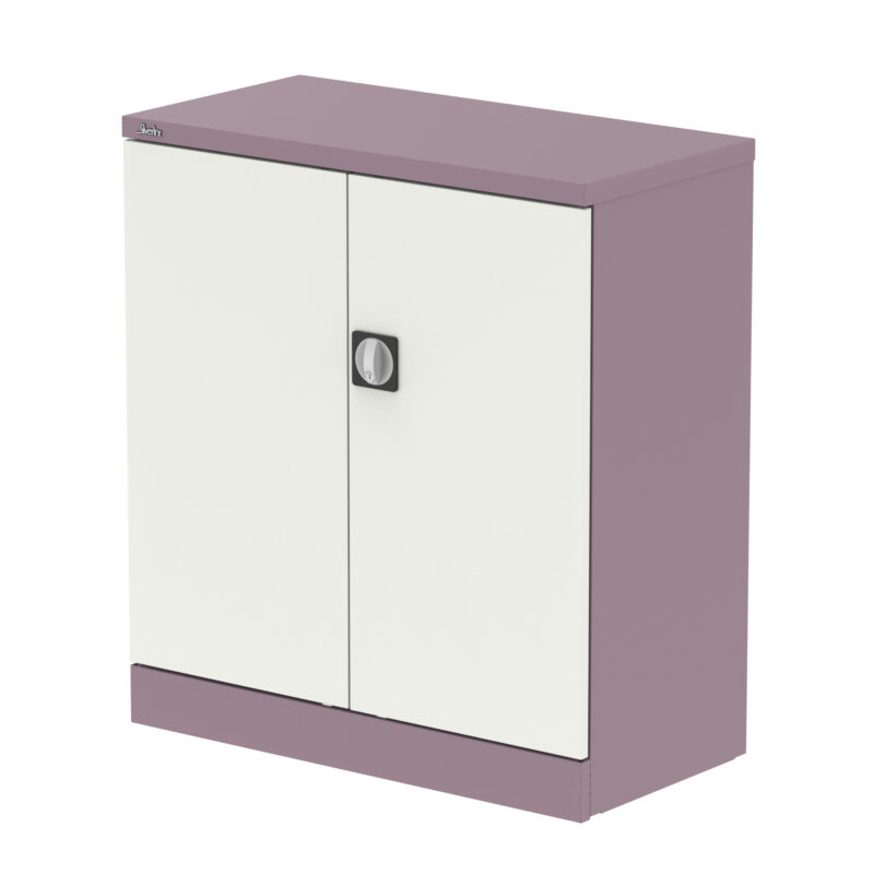 Qube Stationery 2-Door Cupboard With Shelves - Image 28