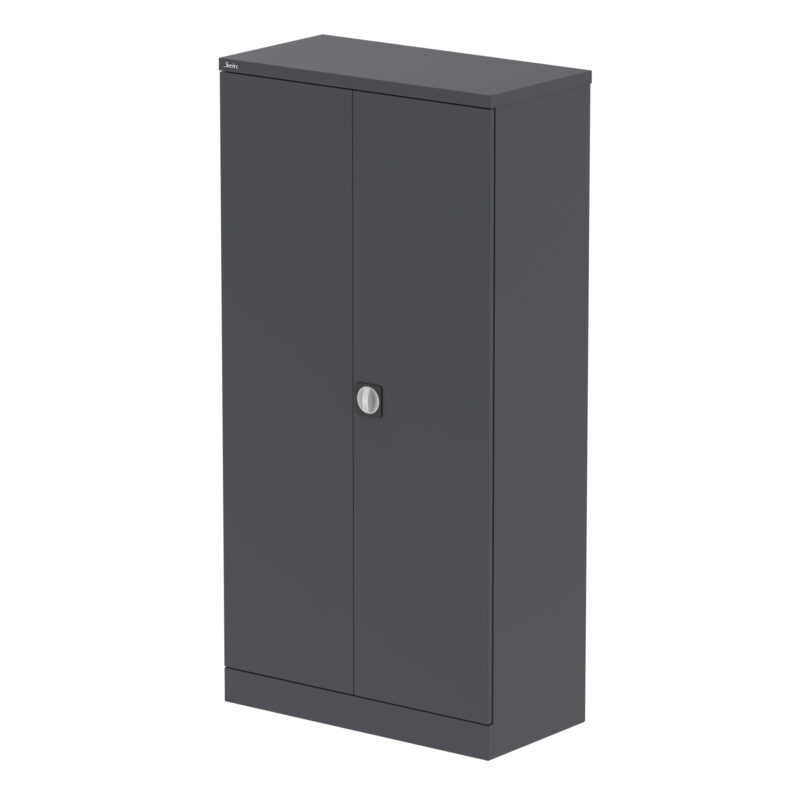 Qube Stationery 2-Door Cupboard With Shelves - Image 30