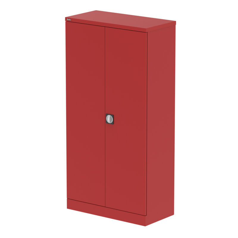 Qube Stationery 2-Door Cupboard With Shelves - Image 33