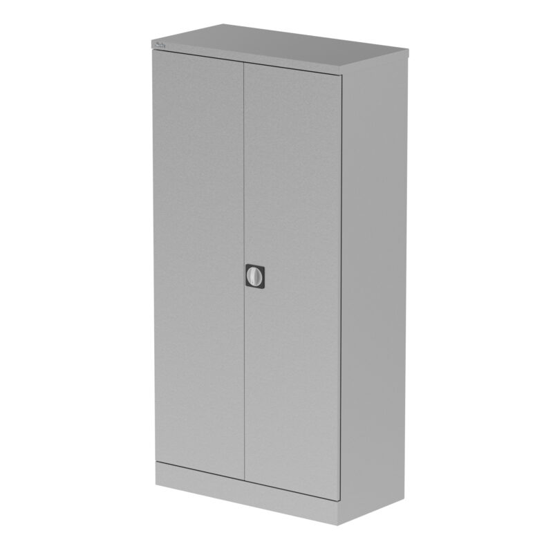 Qube Stationery 2-Door Cupboard With Shelves - Image 34