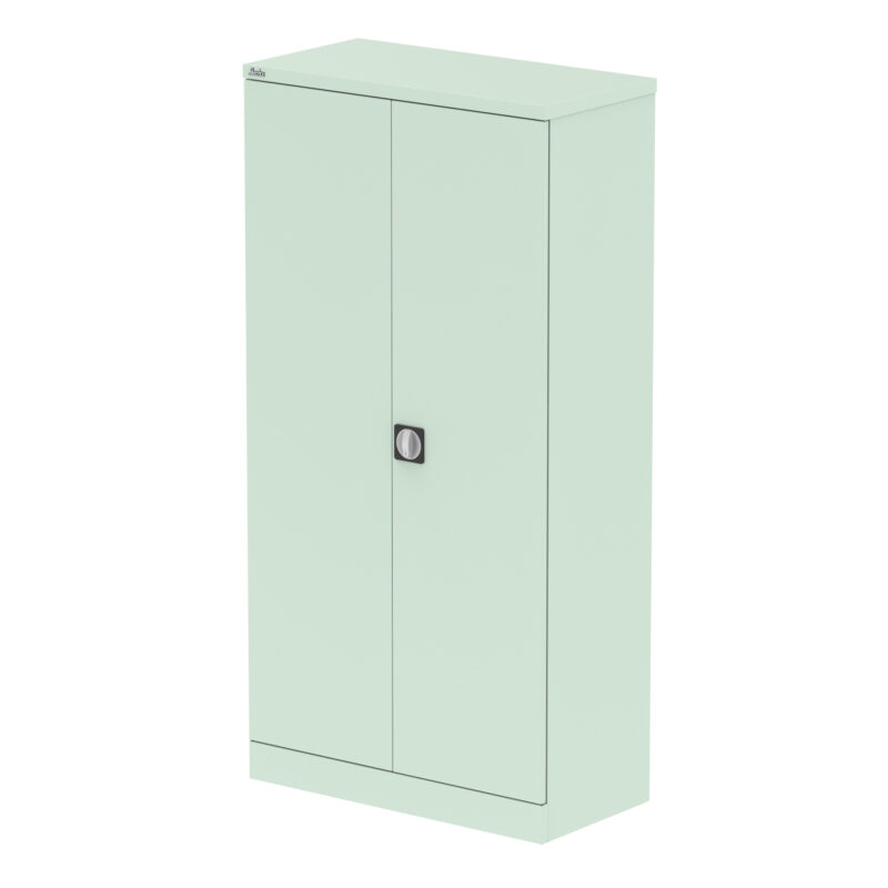 Qube Stationery 2-Door Cupboard With Shelves - Image 37