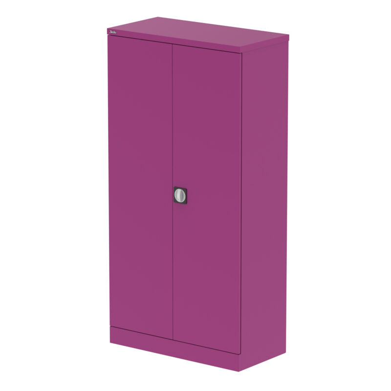 Qube Stationery 2-Door Cupboard With Shelves - Image 39