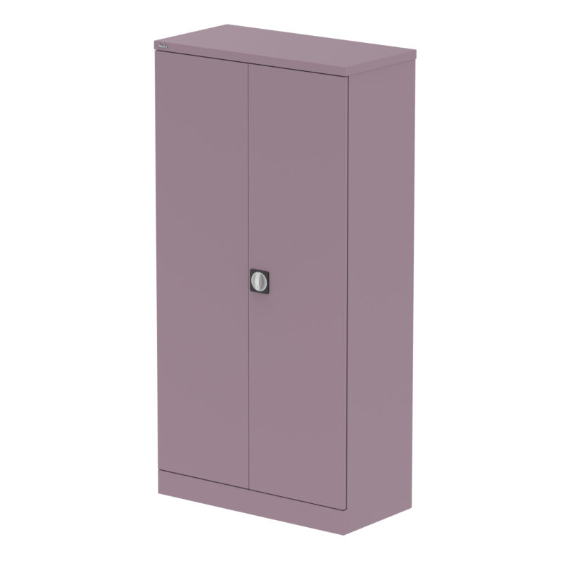 Qube Stationery 2-Door Cupboard With Shelves - Image 45