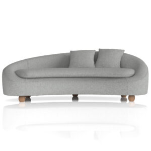 Mimi 3 Seater Curved Sofa - Image 2