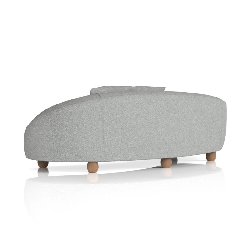 Mimi 3 Seater Curved Sofa - Image 5