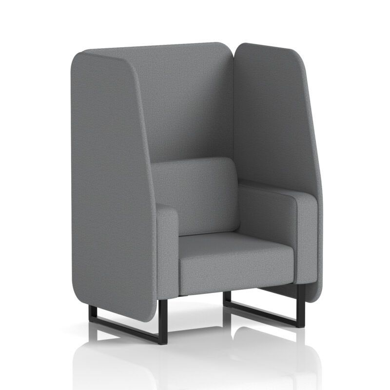 Brixworth Open Booth With Black Legs in Single Tone - Image 67