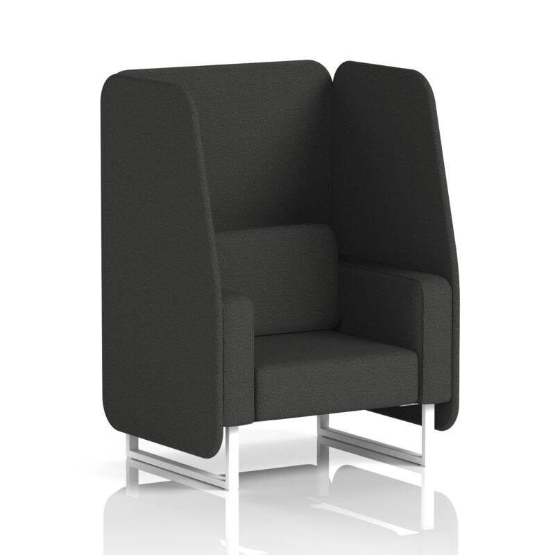 Brixworth Open Booth With White Legs in Single Tone - Image 61