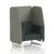 Rivet - Vitreous Panels And Charcoal Sofa