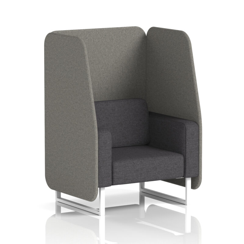 Brixworth Open Booth With White Legs in Two Tone - Image 28