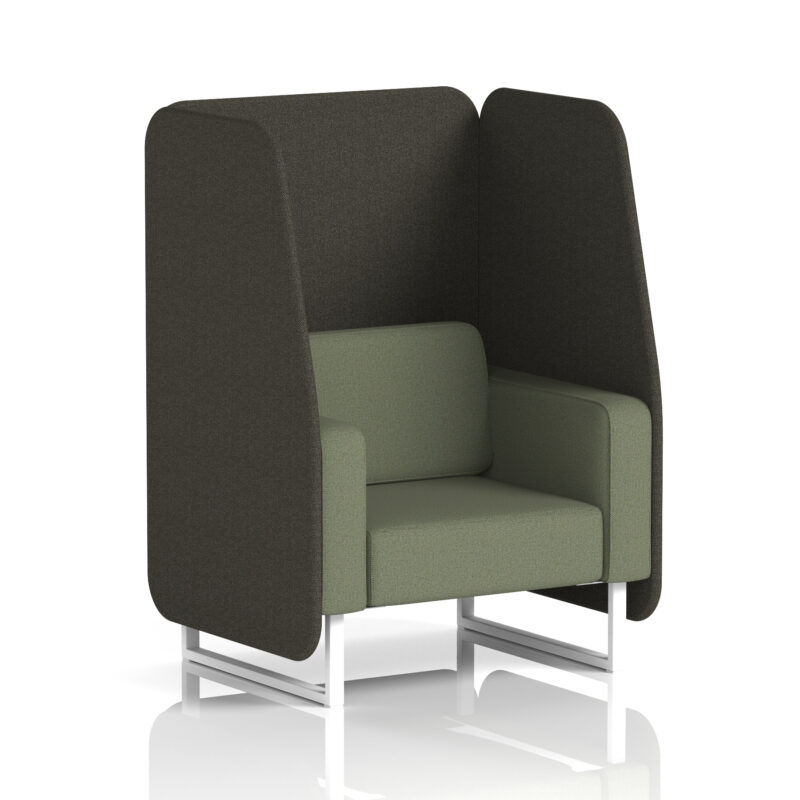Brixworth Open Booth With White Legs in Two Tone - Image 46