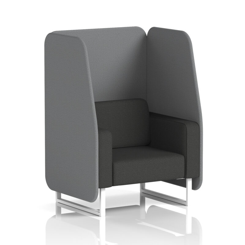 Brixworth Open Booth With White Legs in Two Tone - Image 67