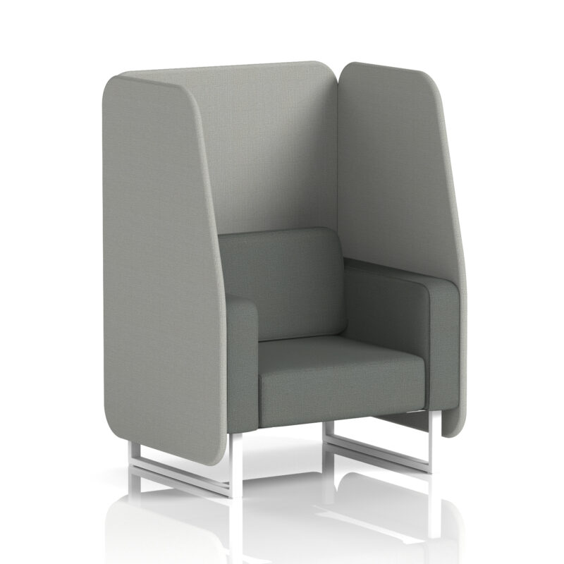 Brixworth Open Booth With White Legs in Two Tone - Image 82