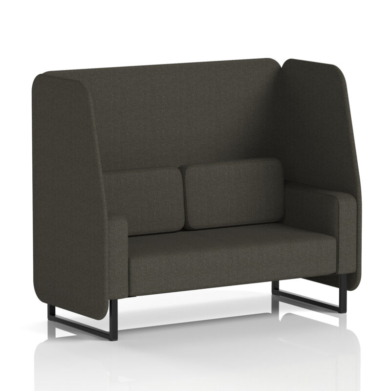 Brixworth Open Booth With Black Legs in Single Tone - Image 47
