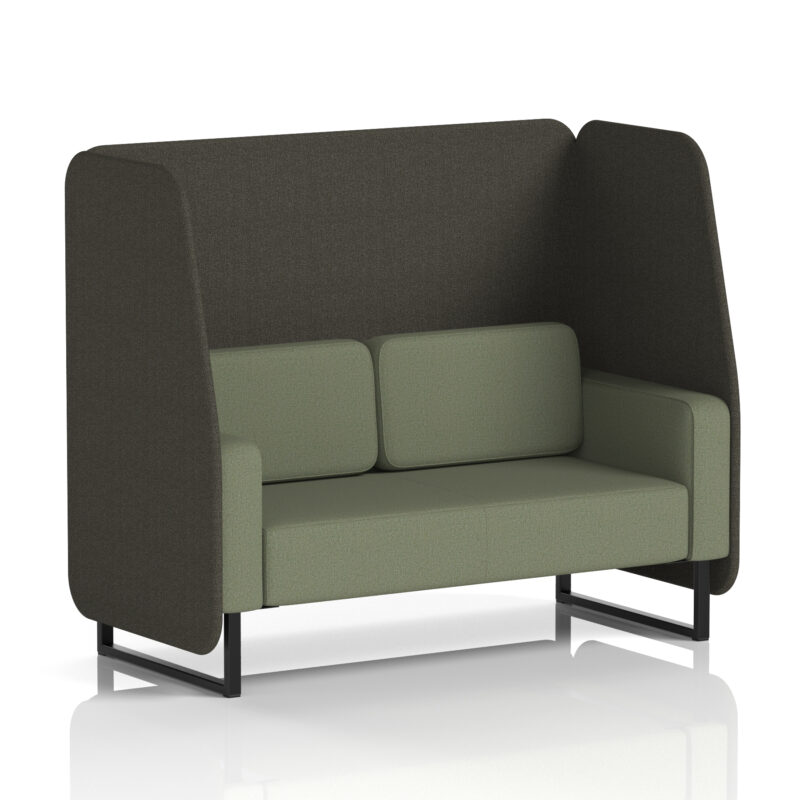 Brixworth Open Booth With Black Legs in Two Tone - Image 47