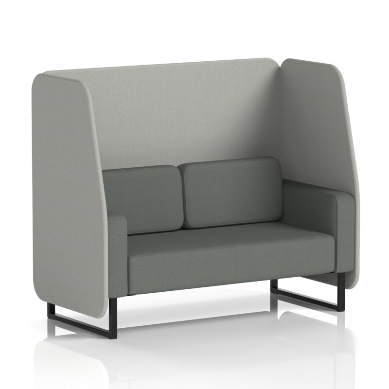 Brixworth Open Booth With Black Legs in Two Tone - Image 83