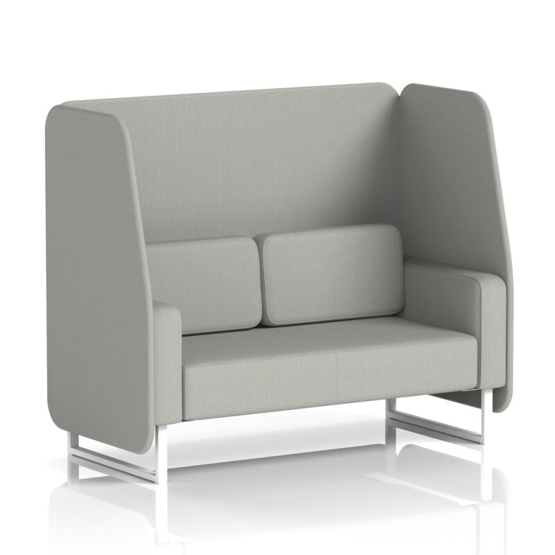 Brixworth Open Booth With White Legs in Single Tone - Image 83
