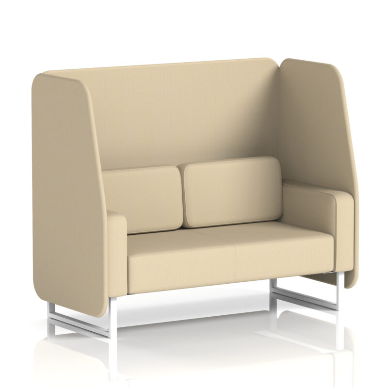 Brixworth Open Booth With White Legs in Single Tone - Image 89