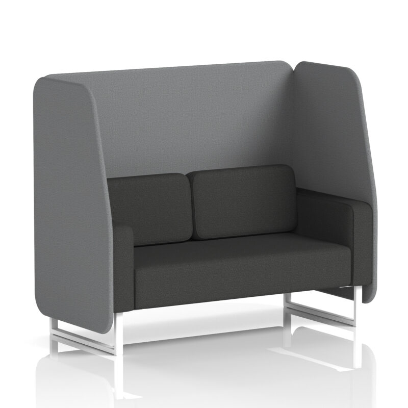 Brixworth Open Booth With White Legs in Two Tone - Image 68