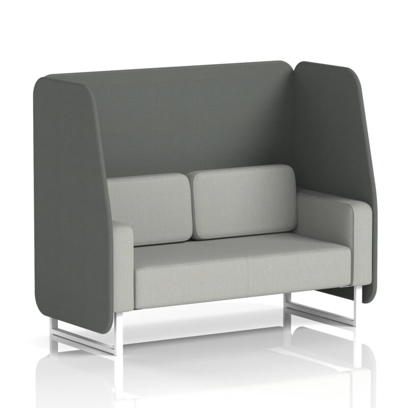Brixworth Open Booth With White Legs in Two Tone - Image 77
