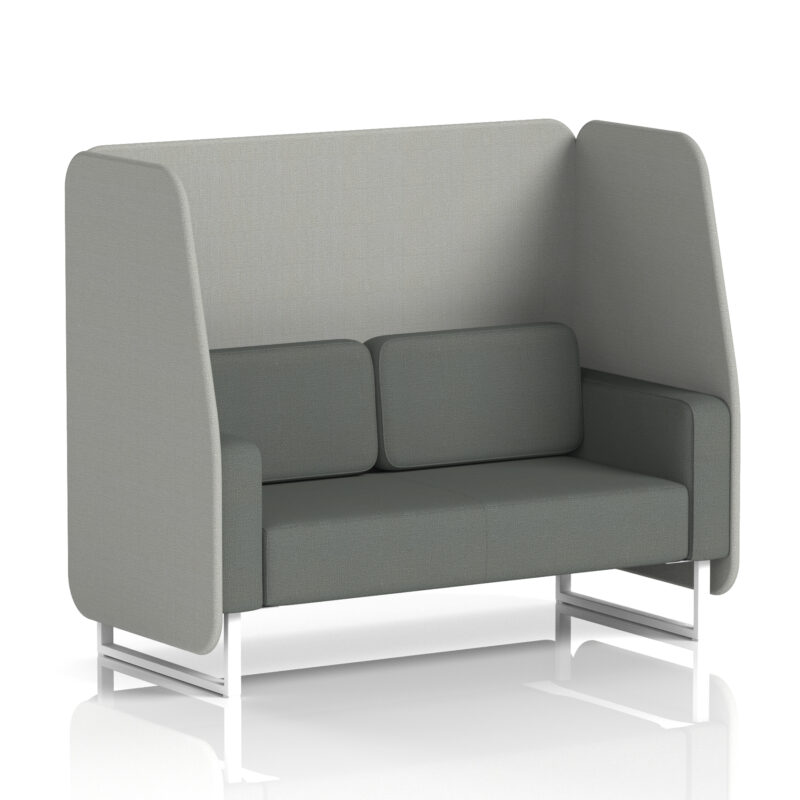 Brixworth Open Booth With White Legs in Two Tone - Image 83