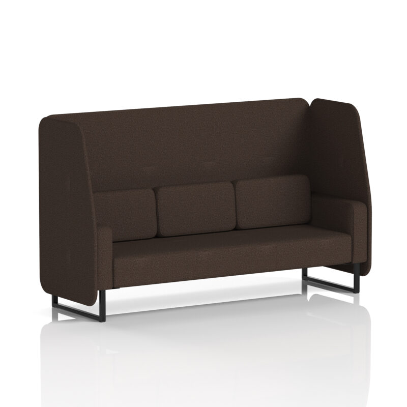 Brixworth Open Booth With Black Legs in Single Tone - Image 72