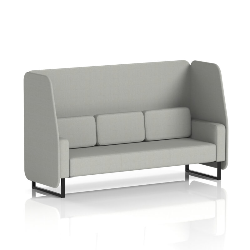 Brixworth Open Booth With Black Legs in Single Tone - Image 84