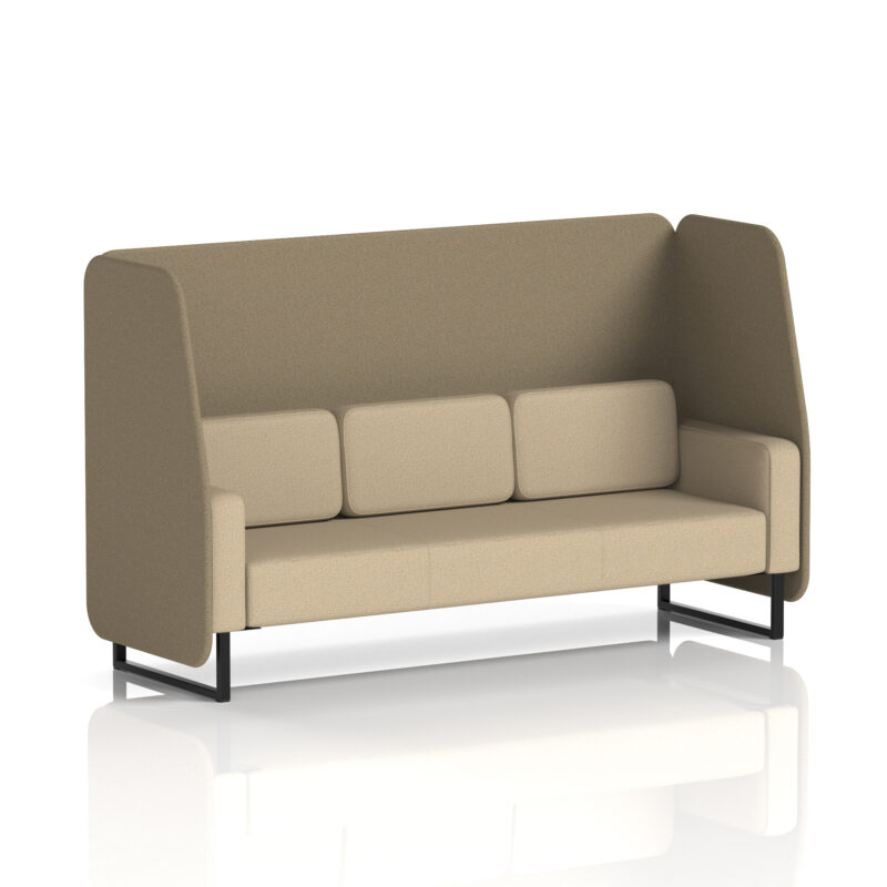 Brixworth Open Booth With Black Legs in Two Tone - Image 39