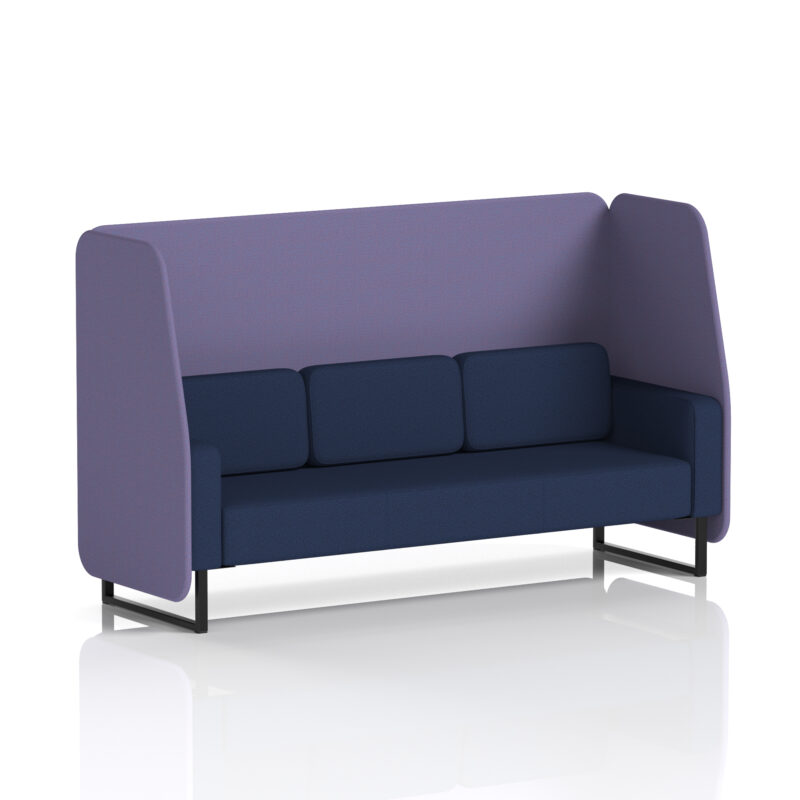 Brixworth Open Booth With Black Legs in Two Tone - Image 66