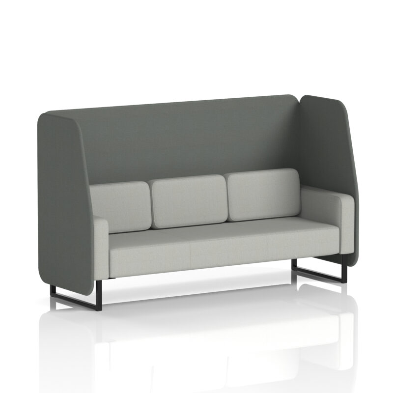 Brixworth Open Booth With Black Legs in Two Tone - Image 78