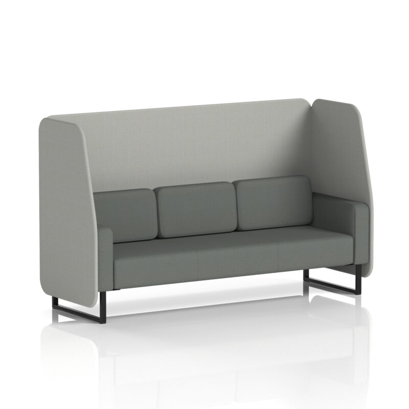 Brixworth Open Booth With Black Legs in Two Tone - Image 84