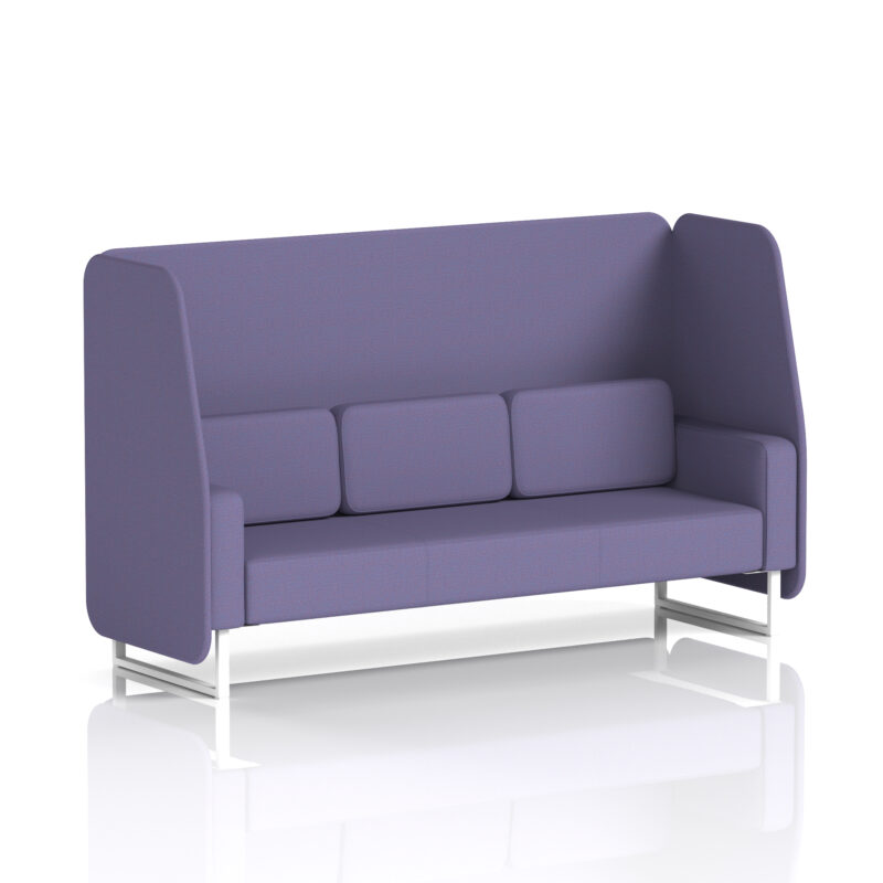 Brixworth Open Booth With White Legs in Single Tone - Image 66