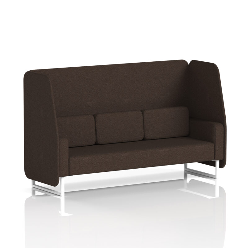Brixworth Open Booth With White Legs in Single Tone - Image 72