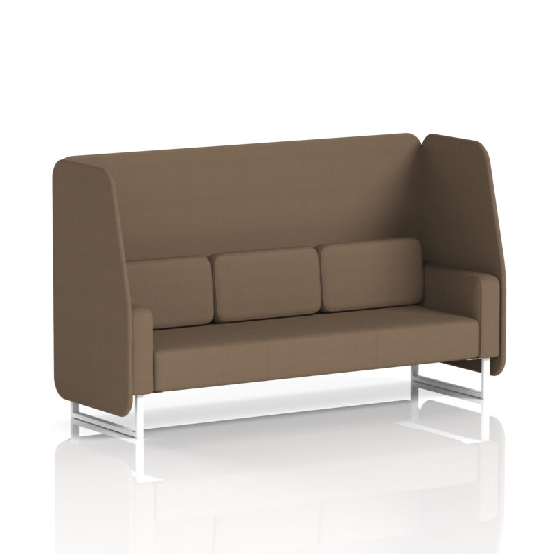 Brixworth Open Booth With White Legs in Single Tone - Image 81